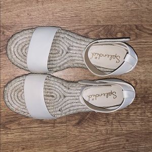 Cream Platform sandals